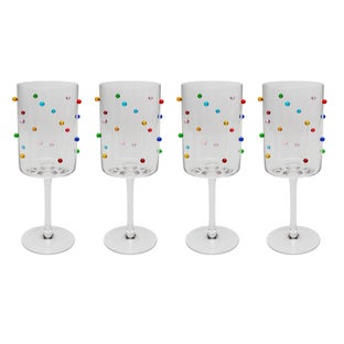 Weinglas Party Dots 23cm (4/tlg.) – Grafik-1.