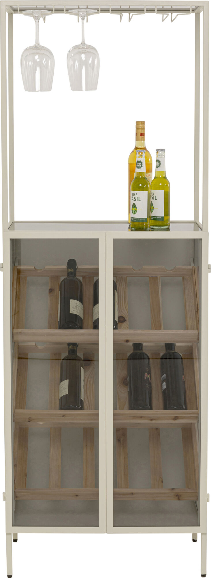 Weinregal Porto Bar Greige 60x170cm – Grafik-1.