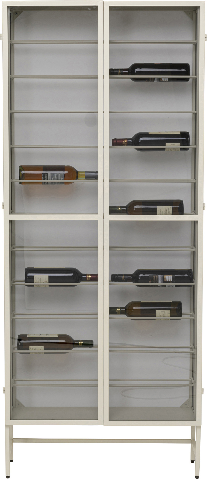 Weinregal Porto Greige 75x180cm