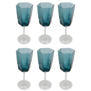 Weißweinglas Cascata Blau (6/tlg.) – Grafik-1.