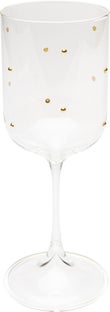 Weißweinglas Glam Dots Gold 22cm – Grafik-1.