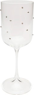 Weißweinglas Glam Dots Silber 22cm – Grafik-1.