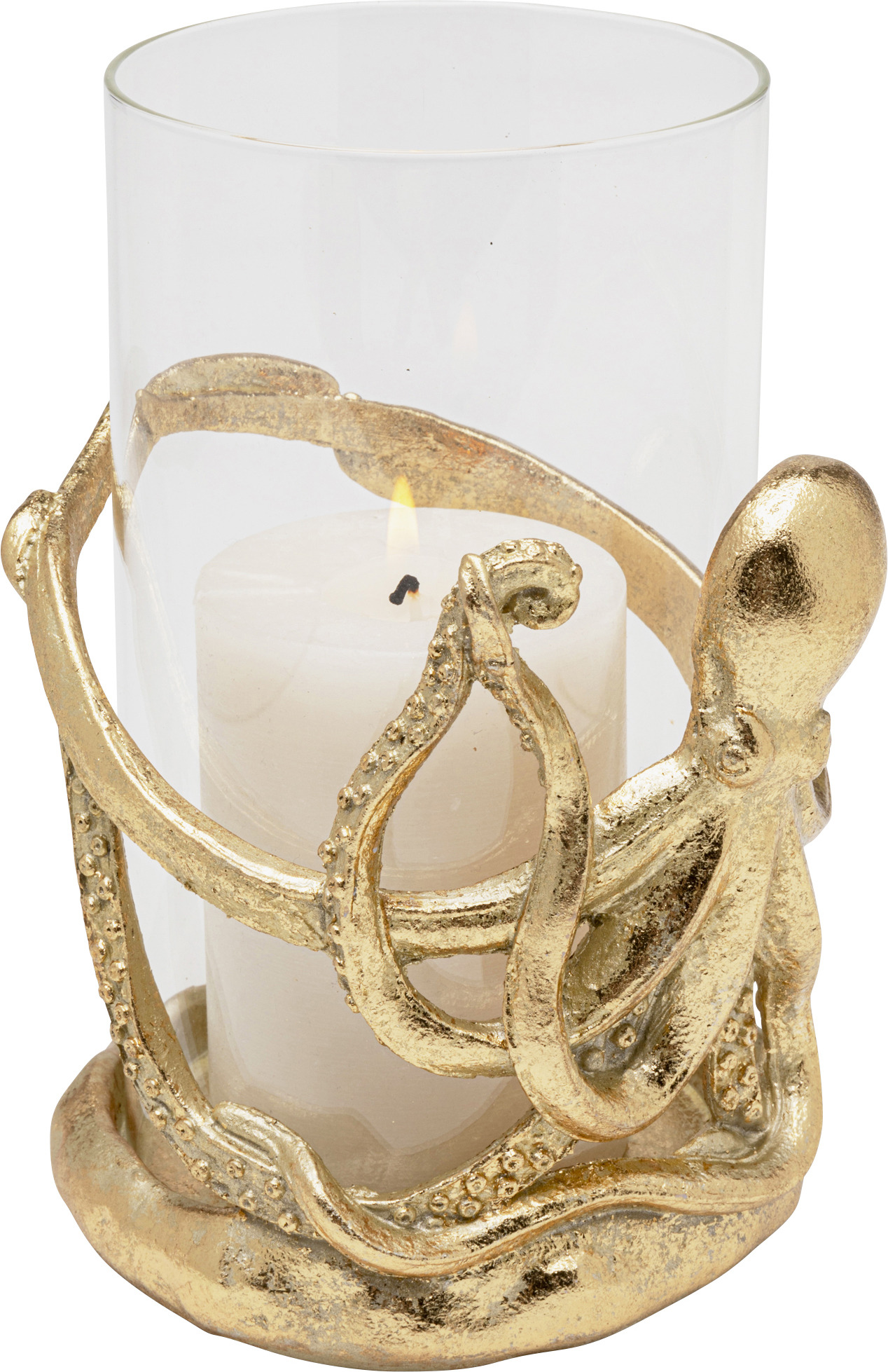 Windlicht Octopus 19cm